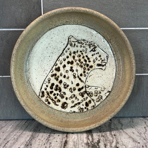 Hand Crafted Other - Leopard Dish